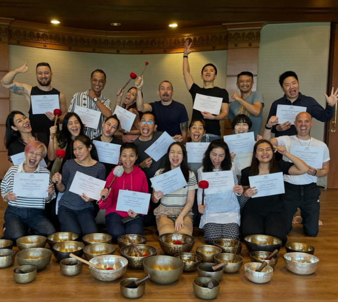 Tibetan Bowls Sound Healing Training