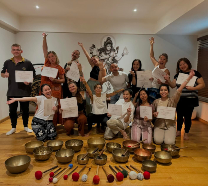 Tibetan Bowls Sound Healing Training