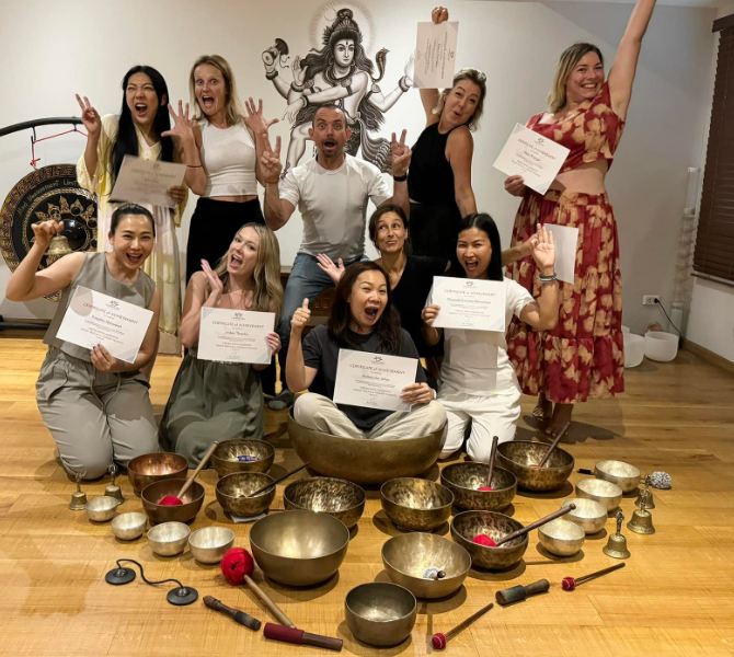 Tibetan Bowls Sound Healing Training